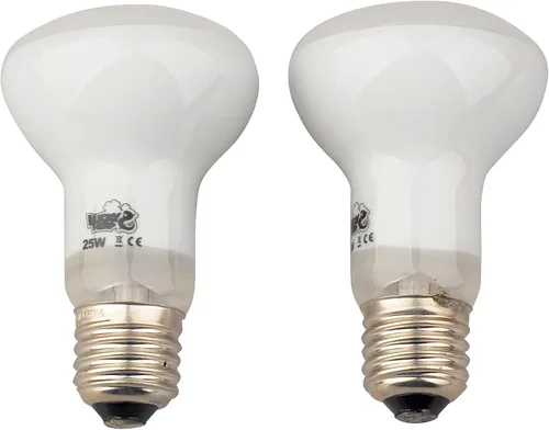 Vista 4 de LUCKY HERP Lámpara de punto de sol para reptiles, bombilla de calor de luz diurna, paquete de 2 (25 W)