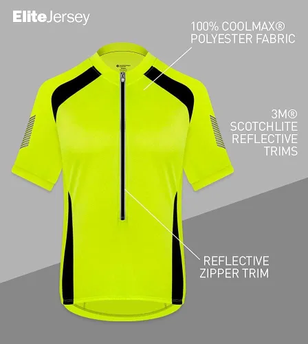 Vista 4 de AEROTECHDESIGNS Maillot de ciclismo Elite para hombre Camiseta de ciclismo de alto rendimiento Fabricado en Estados Unidos