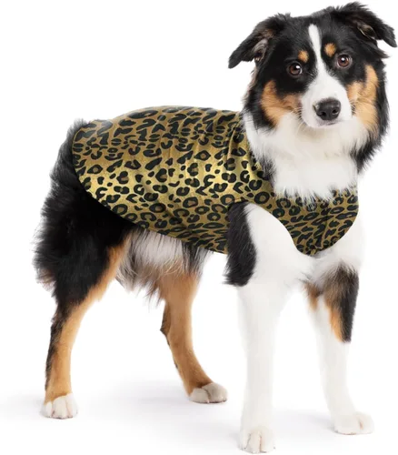 Vista 54 de Abrigo elástico de lana para perro, ropa suave y cálida para perro, suéter elástico para mascotas, lavable en lavadora, ecológico, para todo el año