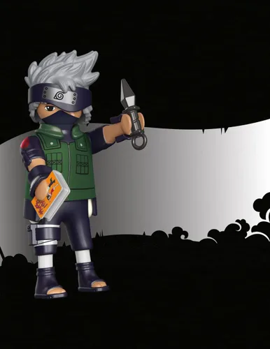 Vista 2 de Playmobil Naruto Kakashi