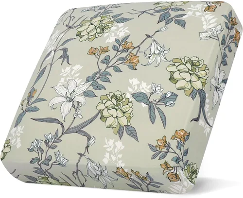 Vista 59 de SearchI Fundas de cojín elásticas impresas para sofá, fundas de cojín de repuesto para sofá, protector de muebles suave con parte inferior elástica