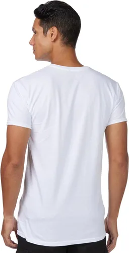 Vista 4 de Hanes Men's Cotton, Moisture-Wicking Crew Tee Undershirts, 3-Pack