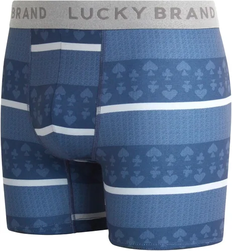 Vista 5 de Lucky Brand Men's Active Underwear - 4 Pack Essential Soft Performance Boxer Briefs (S-XL)