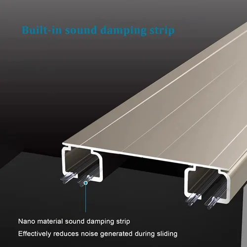 Vista 3 de Double Track Curtain Rail 6 8 10 Ft Curtain Track Ceiling Mount Smooth Sliding Ceiling Track Room Divider For Living Room, Bedroom