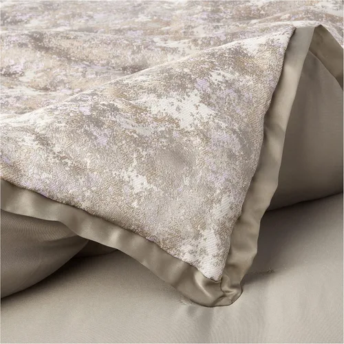 Vista 4 de Riverbrook Home Elegant Collection - Juego de edredón tamaño King, Aileen, gris/especias, juego de 12 piezas