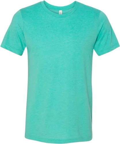 Vista 261 de Bella Canvas 3413c para hombre (1) Triblend verde + (1) Triblend rojo