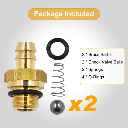 Vista 6 de 190593GS Kit de inyector de jabón químico para lavadora a presión, 2 piezas, compatible con Homelite, Ryobi, Husky, Troy Bilt reemplaza a 190635GS