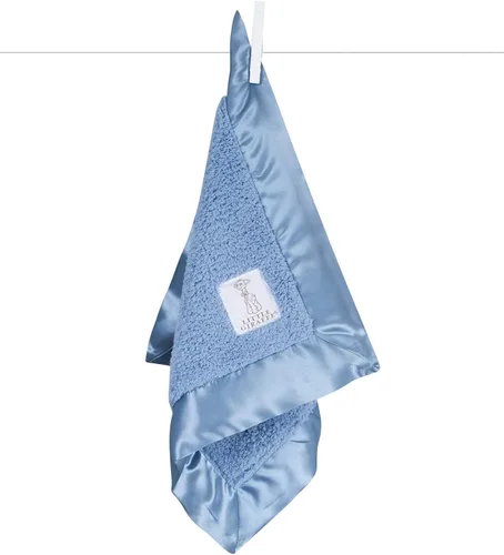 Vista 5 de Little Giraffe Manta para Bebé - Blanky - Manta Suave con Ribete de Satén - Manta para Cochecito de Bebé - Artículos Esenciales para Recién Nacidos