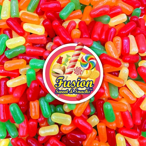 Vista 9 de Mike and Ike Candy Bulk – Bolsa de 1 libra (16 onzas) – Variedad original con sabor a frutas, dulces de máquina expendedora – Caramelos masticables