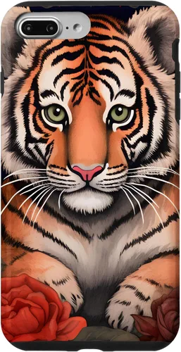 Vista 12 de Red Roses Tiger Cub Case for iPhone 17