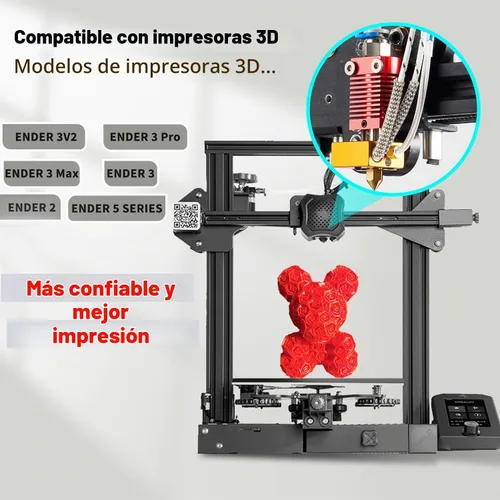 Vista 8 de 5Aplusreprap Ender 3 Hotend Upgrade: Termistor de Espárrago M3, Reemplazo Rápido, Compatible con Creality Ender 3 V2/Pro, Reemplazo de Hotend J-Head