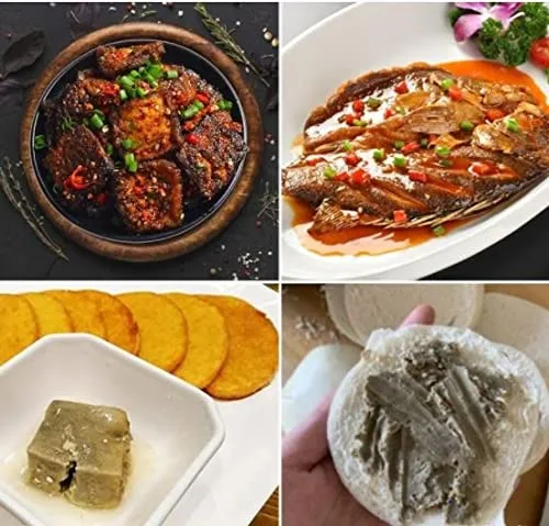 Vista 4 de WangZhiHe Stinky Tofu 11.64 oz - La famosa cuajada de frijoles fermentados Wangzhihe tiene mal olor. Sin embargo, se considera un manjar