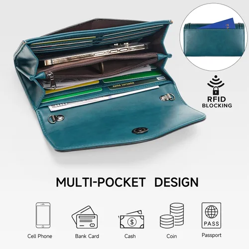 Vista 3 de Monedero pequeño para mujer, bolso de noche con cadena, bolso cruzado con ranuras para tarjetas