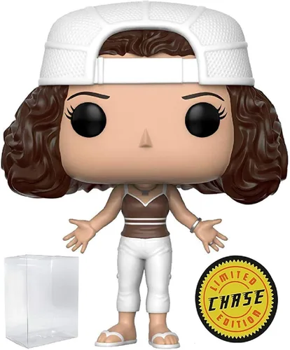 Vista 6 de Funko Pop! TV: Friends - Monica Geller - Figura de vinilo de edición limitada Chase Pop! (paquete con funda protectora compatible con Pop Box)