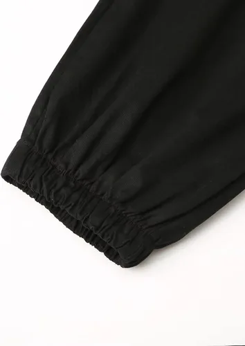Vista 8 de Pantalones casuales para correr al aire libre para hombre, pantalones de entrenamiento ajustados para correr, pantalones deportivos para senderismo