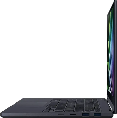 Vista 5 de Samsung - Laptop Galaxy Book Flex2 Alpha con pantalla táctil QLED de 13.3" - Intel Core i7-1165G7-165G7-16GB Memory - 512GB SSD - Negro místico