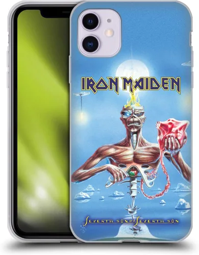 Vista 124 de Head Case Designs Funda de gel suave con licencia oficial de Iron Maiden Brave New World, compatible con Apple iPhone 7 Plus/iPhone 8 Plus Nuevo