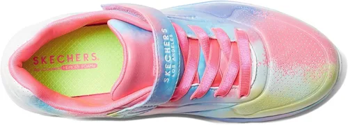 Vista 3 de Skechers Tenis unisex Street Uno Lite-Splatter Glows para niños