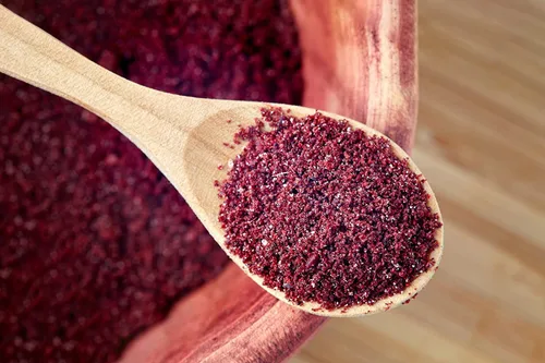 Vista 6 de Tazah Sumac Spice – Condimento de zumaque molido de Jordania de 16 onzas – Ingrediente esencial para la cocina mediterránea y del Medio Oriente