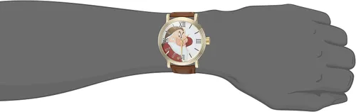 Vista 2 de Disney Reloj analógico de cuarzo para adultos Marrón Vintage