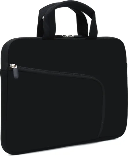 Vista 18 de Funda para portátil de 11.6" 12.2 pulgadas para Chromebook, Ultrabook, portátil, tableta de neopreno con asa para hombres y mujeres, dos bolsillos