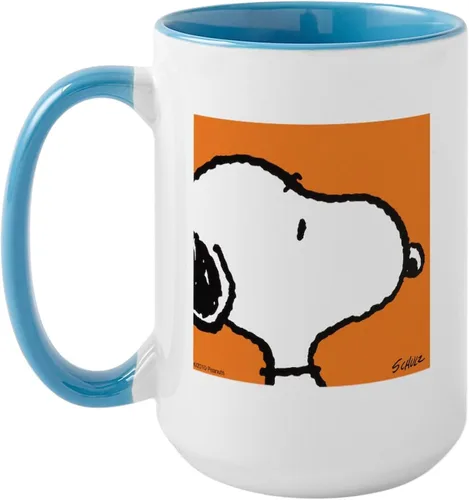 Vista 82 de CafePress SNOOPY Joe Cool - Taza de café de cerámica (15.0 fl oz)