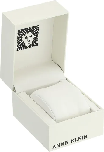 Vista 6 de Anne Klein Juego de reloj de pulsera con detalles de cristal prémium para mujer