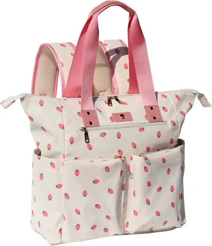 Vista 14 de ESVAN Bolsa de pañales Totepack Mochila 2 en 1 para mujer, multifuncional, de gran capacidad, con bolsillos aislados, viaje