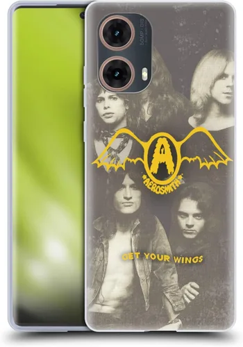 Vista 23 de Head Case Designs Officially Licensed Aerosmith Back in The Saddle Again Classics Gel Case [Military Grade Protection] Compatible with Moto E7