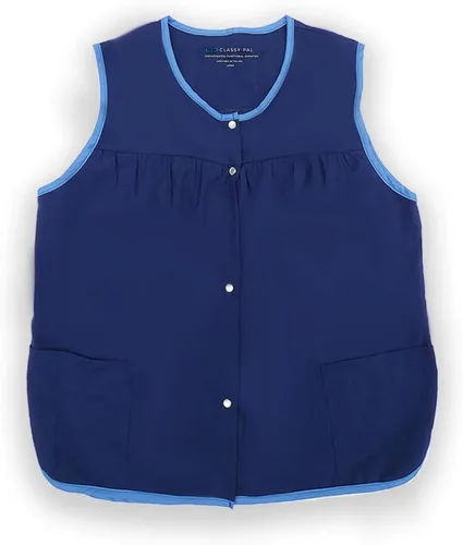 Vista 2 de Delantales con clase Pal Cobbler para mujer con bolsillos, talla grande, mandiles para mujer