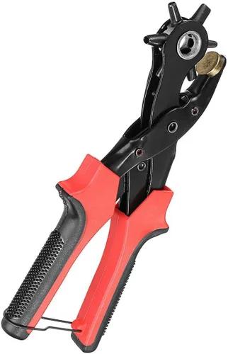 Vista 4 de 6 Tamaño 9 pulgadas Heavy Duty Cuero Agujero Punzón Mano Alicates Cinturón Profesional