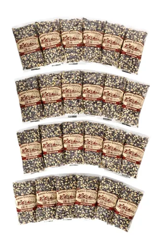 Vista 17 de Amish Country Popcorn Bolsa de 1 libra Granos de palomitas de maíz azules Anticuados, sin OMG y sin gluten (azul, bolsa de 1 libra)