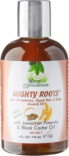 Vista 8 de FOUNTAIN Mighty Roots - Dañado - Receding - Bordes - Punto calvo - Aceite para adelgazar el cabello - Botella aplicadora - 4 onzas líquidas