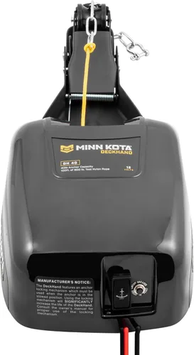Vista 4 de MinnKota Deckhand 40 cabestrante de ancla eléctrico (40 libras Capacidad)