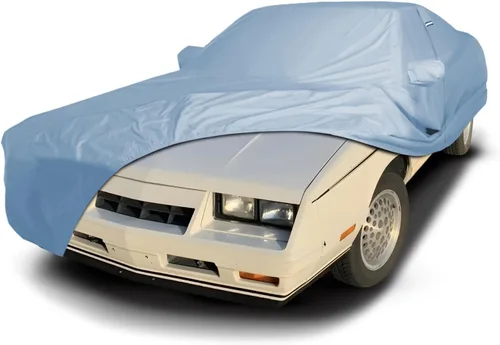 Vista 77 de iCarCover Funda de automóvil personalizada Premium para Chrysler Imperial 1957-1975, resistente, impermeable, para todo tipo de clima, lluvia Negro