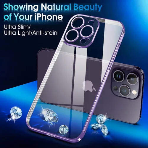 Vista 473 de Supdeal Funda cristalina transparente para iPhone 11, [No se amarillea] [Protección de la cámara] [Probado contra caídas de grado militar] Funda