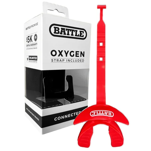 Vista 18 de Battle protector bucal con correa conectada, para labios, con oxígeno, 2.5