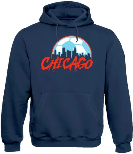 Vista 28 de Xtreme Apparrel Team City Skyline - Sudadera con capucha para hombre