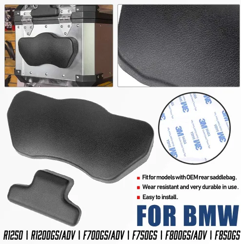 Vista 2 de FATExpress G310GS G310R - Adhesivo adhesivo para respaldo de pasajero de motocicleta para BMW R1250GS R 1250 GS 1250GS R1200GS F700GS F750GS F800GS