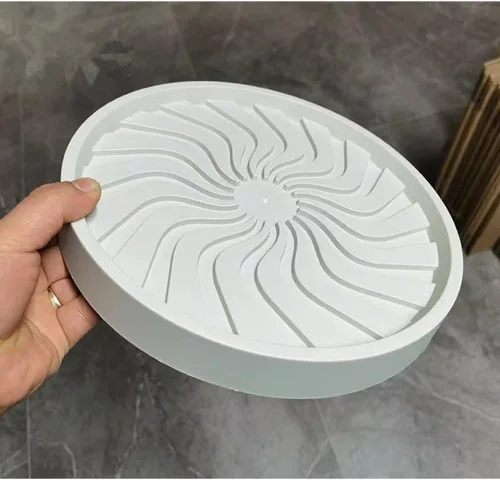 Vista 7 de Yiting Organizador resistente para plantas con ruedas, paquete de 2, soporte rodante de 11 pulgadas para plantas en maceta, plataforma rodante