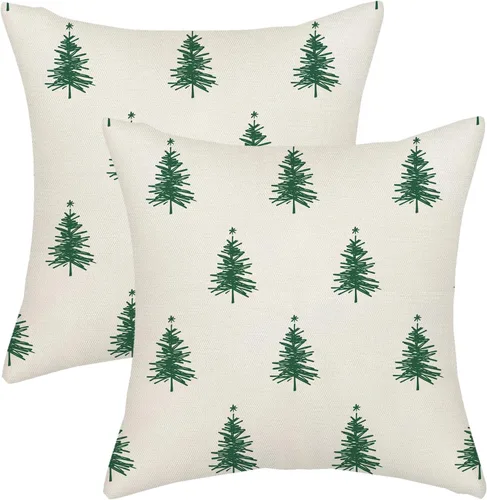 Vista 82 de Juego de 2 fundas de almohada para el 4 de julio, 16 x 16 pulgadas, Día de la Independencia, Día de los Caídos, decoración al aire libre, almohadas