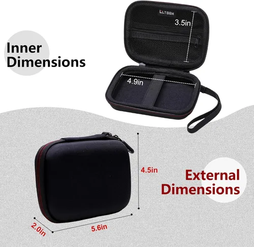 Vista 5 de LTGEM - Funda para cámara de impresión instantánea KODAK Printomatic Negro