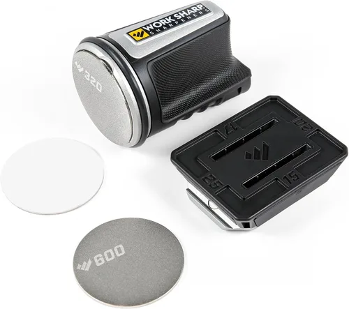 Vista 9 de Work Sharp Afilador de cuchillos rodantes, 4 ángulos de afilado, para todos los juegos de cuchillos de cocina