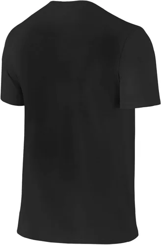 Vista 2 de GUIGRUIJO - Camisetas de algodón de manga corta para hombre Negro