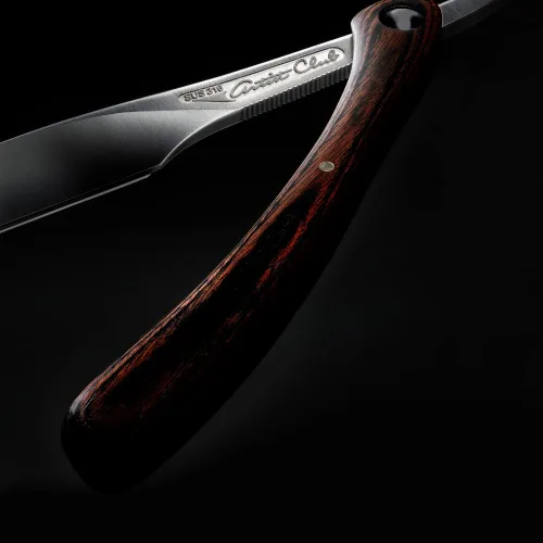 Vista 2 de Feather Artist Club Wood DX - Maquinilla de afeitar con mango plegable