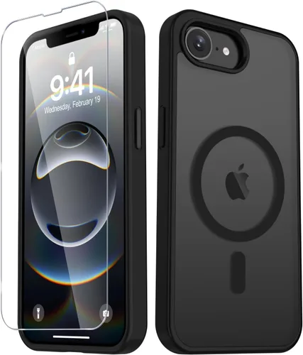 Vista 1044 de Funda para Google Pixel 10 Pro XL, cubierta magnética mate, color negro Fit for MagSafe, Screen Protector included, Shockproof Military Grade