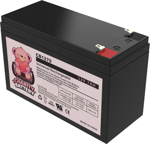 Vista 4 de 12V 7Ah CB1270 recargable SLA selló la batería de reemplazo de plomo ácido