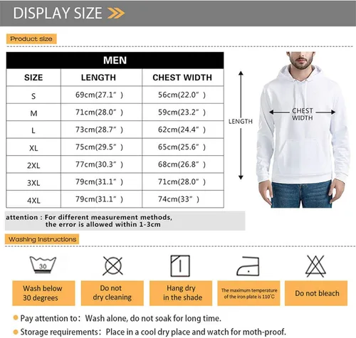 Vista 3 de Frestree Sudadera polinesia con capucha y cordón de bolsillo para adultos y niños