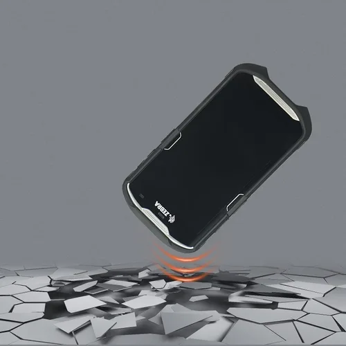 Vista 5 de Funda protectora para parachoques con correa de mano para Zebra TC51 TC510K TC52 TC56 TC57, funda delgada para escáner de TPU, accesorios de Negro
