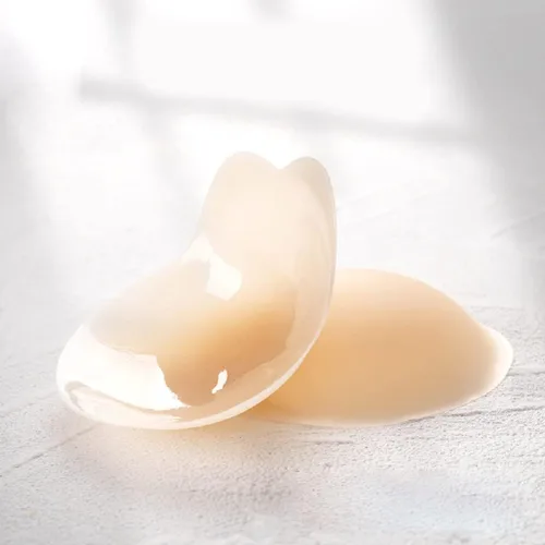Vista 5 de DEPOVOR 2023 Más reciente Añadido Lift Ultra-Thin Sticky Petals Pezón Cubiertas Adhesivo Sin Tirantes Sujetadores Levantamiento de senos Pasties